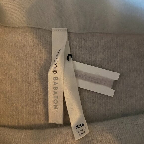 Aritizia The Group Babaton Long Stretch Wool Blend Soft Gray Skirt XXS - Picture 5 of 7